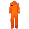 Arbeitsbekleidung orange flammhemmender Sicherheitsanzug